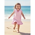 thumbnail image 4 of BemeyourBBs Kids Toddler Terry Cloth Swim Cover Up Dress Baby Boy Girl Swimsuit Wraps Sleeveless Pocket Hooded Coverup Dress Towel Beach Bathing Suit Swimwear, 4 of 9