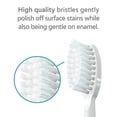thumbnail image 2 of Clean Sonic Electric Toothbrush Replacement Head, 3 Pack, White, 2 of 4