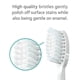 thumbnail image 2 of Cabezal de repuesto para cepillo de dientes eléctrico Clean Sonic, paquete de 3, color blanco, 2 of 4