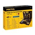 thumbnail image 2 of Pretul SET-42 Juego de herramienta, 42 piezas, Comfort Grip, Pretul, 2 of 9