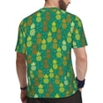 thumbnail image 2 of Rocae Pineapples1 for Men's Mesh Quick-Dry Short Sleeve Workout T-Shirt,Mens Crew Neck Tee Lightweight Soft Classic T Shirts Large, 2 of 9