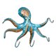 thumbnail image 1 of Tomfeel Pulpo Gancho de pared de hierro para colgar animales Artesanía 6 ganchos Tomfeel Escultura de hierro, 1 of 6