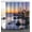 Sunrise Lighthouse, variant on Lighthouse Shower Curtain, Portland Lighthouse Maine USA Sunrise Foggy Seascape Shower Curtains for Bathroom Decor, Waterproof Polyester Fabric Shower Curtain 72x72 Inch with 12 Hooks