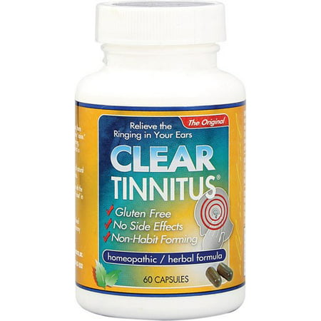 Clear Products Clear Tinnitus - 60 Capsules (Best Supplements For Tinnitus)