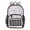 Lilac Arches, variant on Clear Backpack Heavy Duty PVC Transparent Backpack for College Workplace, Navy Hoops