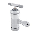 thumbnail image 1 of Household Manual Stainless Steel Pasta Maker Noddles Presser Making Machine with 5 Molds, 1 of 7