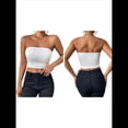 thumbnail image 3 of Tops de Tubo para Mujer, Tops Cortos Sin Tirantes, Básicos, Sin Espalda, Sin Mangas, Bandeau, Atuendos Bonitos para Salir de Verano 2025. S, 3 of 7