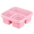 thumbnail image 2 of Bento Box Adult, 3 Compartments Lunchable Meal Prep Containers Lunch Containers, Reusable Snack Containers with Lids, Snack Boxes for Work, and Travel, 2 of 9