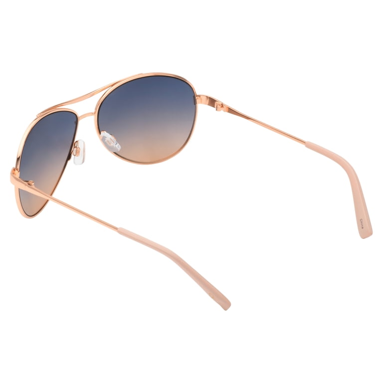 Jessica Simpson j106 rose gold tinted lenses aviator style sunglasses brand new Jessica Simpson J106 Rose Gold Sunglasses | eBay main image 4