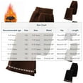 thumbnail image 2 of OGLCCG Girls Corduroy Flared Pant Winter Thick Warm Fleece Lined Bell Bottoms Comfy Stretch Thermal Trousers with Pockets 5-15 Years, 2 of 4