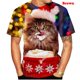thumbnail image 1 of ¡Feliz Navidad! Camiseta 3D de Navidad para hombres/mujeres/niños, camiseta Unisex de manga corta con personalidad, divertida camiseta de dibujos animados, 1 of 4