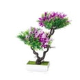 thumbnail image 2 of Artificial Bonsai Tree-Fake Plant in Pot Artificial Plants, Faux Bonsai Pine Bonsai Artificial Plants for Home Decor Indoor, Office/Windowsill/Yard,Desktop Display 50% Saving, 2 of 6