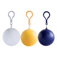 thumbnail image 1 of Ponchos impermeables desechables de 3 piezas Poncho impermeable a prueba de polvo para mujer Soledad Poncho de PVC Impermeable Bola, 1 of 10
