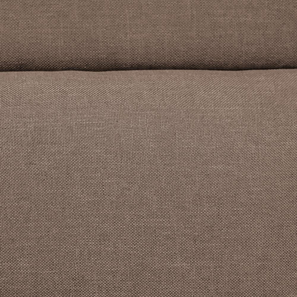 Primo International Adult Olivia Upholstered Platform Bed, Light Brown - Full Size