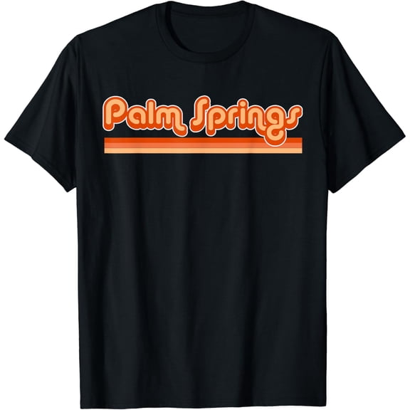 Palm Springs Shirt Retro 70s T-Shirt T-Shirt