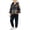 Black, variant on Timegard Boys Clothes Toddler Fall Winter Cotton Sets Infant Plaid Button down Shirts and Sweatpants Casual Comfy Outfits Clothing