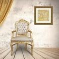 thumbnail image 3 of Brissonnet, Daphne 26x26 Gold Ornate Wood Framed with Double Matting Museum Art Print Titled - Color my World Bird Paisley I Gold, 3 of 4