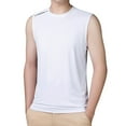 thumbnail image 2 of Ierhent Tank Tops for Men Men's Tank Top Undershirts Bamboo Rayon Tank Shirt Moisture-Wicking A-Shirt for Men White,3XL, 2 of 9