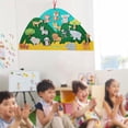 thumbnail image 2 of Tablero de Fieltro Montessori Baby Busy con Ganchos para Niños, Niñas, Juguete Pradera Zulema sentí tablero ocupado, 2 of 7