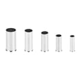 thumbnail image 2 of Un par de cubiertas embellecedoras para párpados y cejas para faros delanteros para Golf 7 GTI 2013-2018, color negro Jadeshay A, 2 of 8