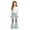 Light Blue WYTIPQ15, variant on UYYX Pants For Girls Youth Girls Retro Lace Up Cutout Bell Bottom Jeans High Waist Summer Streetwear Pants(White,13-14 Years)