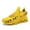 Yellow, variant on Sneakers for Men,Couples Fashion Solid Color Mesh Shoes For And WoBreathable Comfortable Running Shoes,Gravity Defyer Shoes Mens(Size:7)