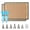 2 Pack, variant on Macaron Silicone Baking Mats, Silicone Macaroons Baking Mat Set of 2 Half Sheet (11 5/8" x 16 1/2") Reusable & Nonstick Macarons Baking Supplies Silicone Bakeware Mats for Macarons Cookies