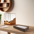thumbnail image 4 of BESTYASH Rock Display Box Butterfly Specimen Display Case Multi Wood Specimen Preservation 1Pack, 4 of 8