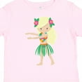 thumbnail image 4 of Inktastic Blonde Hula Girl Girls Toddler T-Shirt, 4 of 5