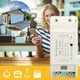 thumbnail image 1 of Interruptor Inteligente De Encendido Y Apagado, Interruptor Inteligente WiFi Control De Voz Multifuncional AC100-240V Para Electrodomésticos, 1 of 7