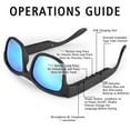 thumbnail image 4 of Polarized Sunglasses Bluetooth Bone Conduction Headset Smart Glasses Wireless Sport Stereo Audio Headphone Sunglasses, 4 of 5