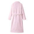 thumbnail image 3 of Gifts for Her Bathrobe for Women Fuzzy Women's Nightgowns & Sleepshirts Oversize Cozy Women's Robes House Womens Robe Pink, 3 of 7
