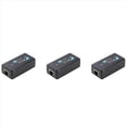 thumbnail image 1 of 3X 1 Port POE Extender 10/100Mbps with IEEE 802.3Af Standard Input/Output for IP Camera Transmission Distance 120 Meters,3 x PoE Extender,Black, 1 of 7
