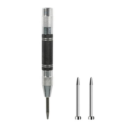 

Automatic Centre Punch and 2pc Needles Adjustable Spring Loaded Metal Drill Tool