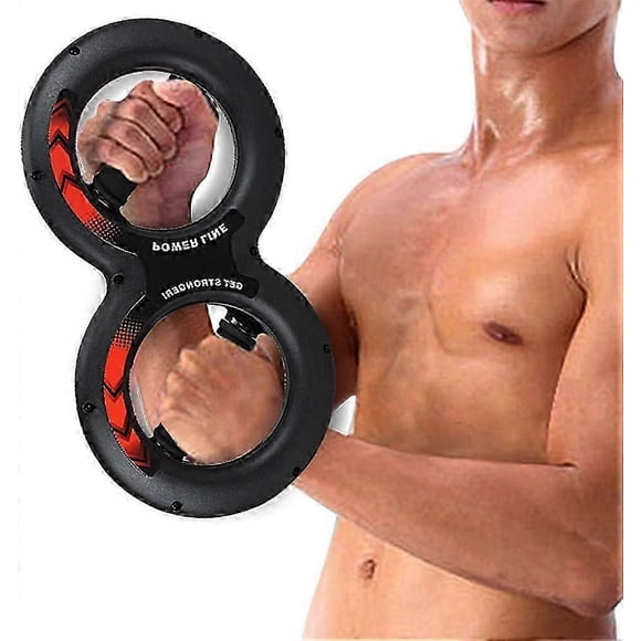 8 Shaped Hand Gripper Multi-functional Arm Strength Training Wrist Force Twisting Ring Exerciser