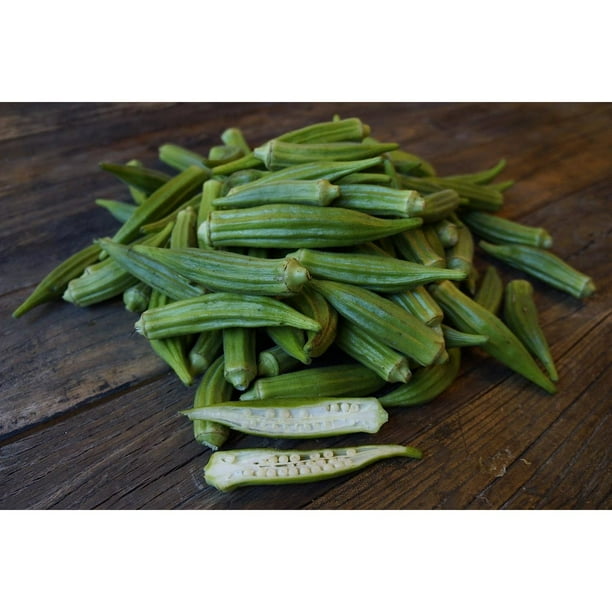 Organic Okra, 2 lbs