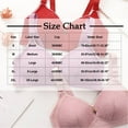 thumbnail image 3 of SMihono Fashion Sexy Push Up Bras for Women Full Support No Underwire Bras Soft Seamless Padding Lift Up Everyday Bra 2025 Purple XXL, 3 of 5