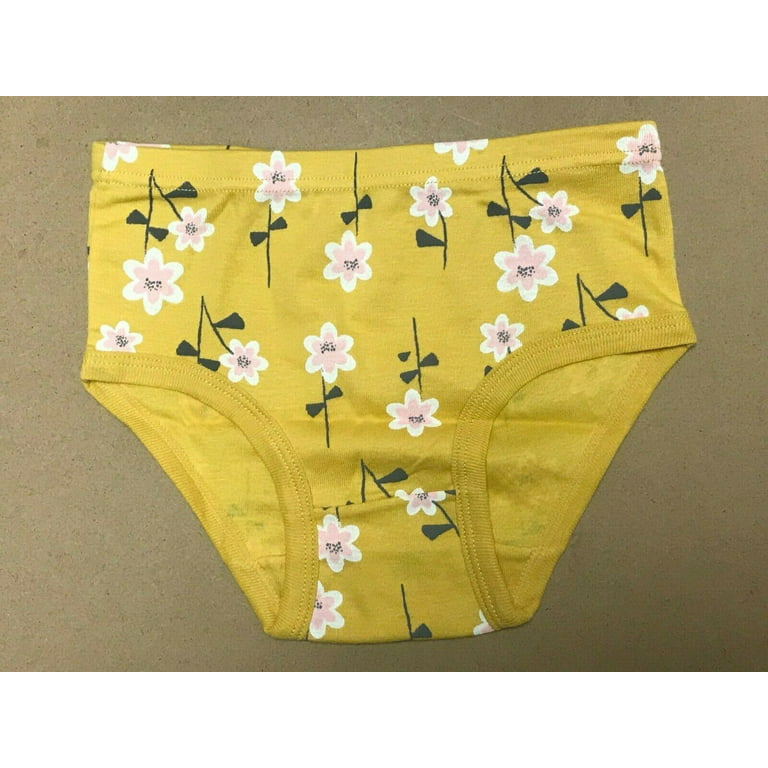 B&Q 6 Packs Toddler Little Girls Underwear Brief 100% Cotton Panties Size  2T 3T 4T 5T 6T