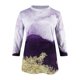 thumbnail image 4 of Camisetas Básicas Camisetas sin mangas de ganchillo estampadas étnicas Jersey Mujer Ropa de vacaciones (Púrpura M) Cgtredaw Para estrenar, 4 of 7