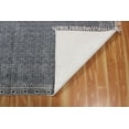 thumbnail image 6 of Casavani Decorative Carpet Pure Cotton Dhurrie, Gray 11x11 feet, 6 of 6
