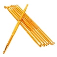 thumbnail image 2 of 8pcs Double-headed Crochet Hooks Professional Knitting Needles for Home (Golden), 2 of 9