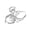 Silver, variant on Hair Clip Princess Theme Hair Clamp Cool Spiders Hair Catch Barrettes Strong Hold Hairpin for Girls