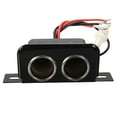 thumbnail image 1 of Adaptador de coche Yotijar divisor de Encendedor de 2 y puerto USB DUAL con pantalla de voltaje 12/24 V, 1 of 8