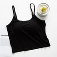 thumbnail image 5 of Women's Casual Round Neck Tank Top Sleeveless Summer Basic Stretch Comfortable Blouse Tee Shirt For Daily Wear With Jeans, 5 of 6
