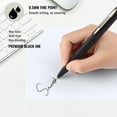 thumbnail image 2 of Penagic Pens, P-223A, Gel Pens Fine Point [0.5mm] Black Ink, 20 Pens, 2 of 6