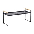 thumbnail image 2 of Estante organizador de cocina perfecl Soporte de Armario debajo del fregadero Estante de pequeña sala de cocina Negro L, 2 of 8