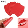 thumbnail image 4 of 4Pcs Car Handle Protection Film Universal Invisible Car Carbon Fiber Door Handle Sticker Scratches, 4 of 5