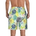 thumbnail image 3 of Kdxio Shell Clam Pattern Mens Casual Shorts - Drawstring Summer Beach Sports Shorts for Men, 3 of 5