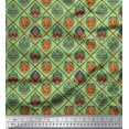 thumbnail image 1 of Soimoi Polyester Crepe Fabric Geometric & Art African Printed Craft Fabric by The Yard 52 Inch Wide, 1 of 3