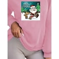 thumbnail image 4 of FASHIONWT Women Christmas Graphic Fall Tee Festival Long Sleeve Sweatshirt, 4 of 4